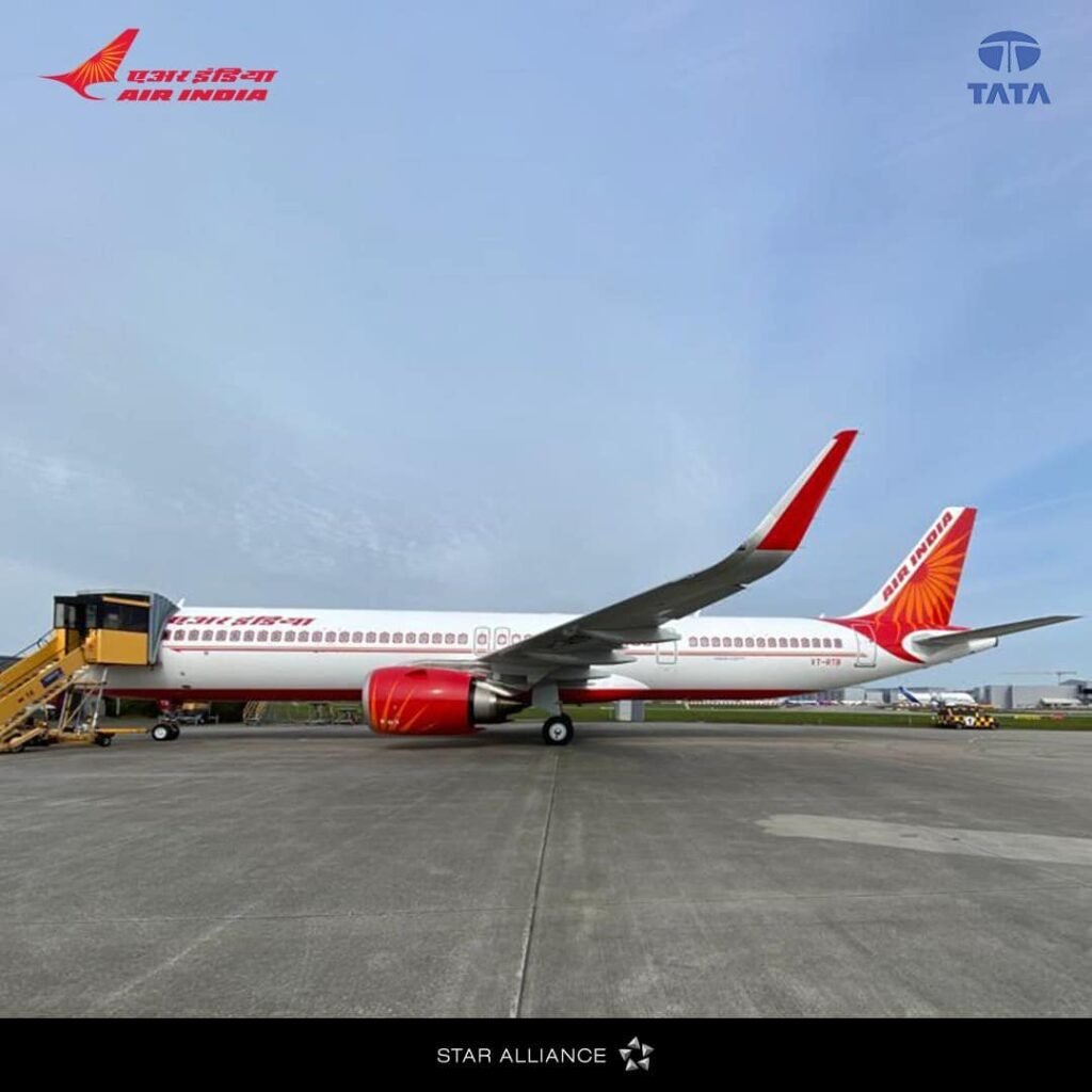 Air India newest Airbus A321 induction