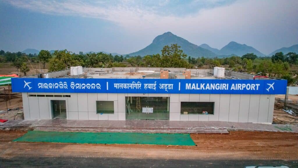 Naveen Patnaik Malkangiri Airport